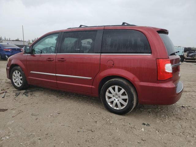 2A4RR8DG4BR712520 - 2011 CHRYSLER TOWN & COU TOURING L RED photo 2