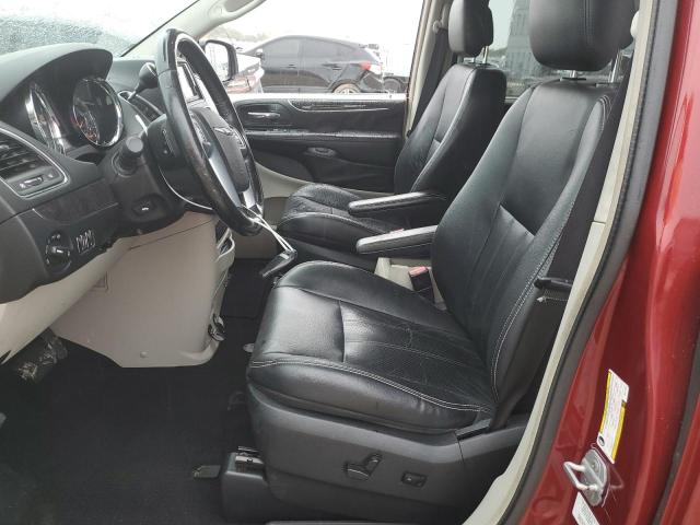 2A4RR8DG4BR712520 - 2011 CHRYSLER TOWN & COU TOURING L RED photo 7