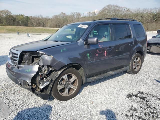 5FNYF4H37FB076414 - 2015 HONDA PILOT SE GRAY photo 1