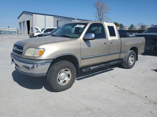 5TBRN34122S315369 - 2002 TOYOTA TUNDRA ACCESS CAB SR5 TAN photo 1