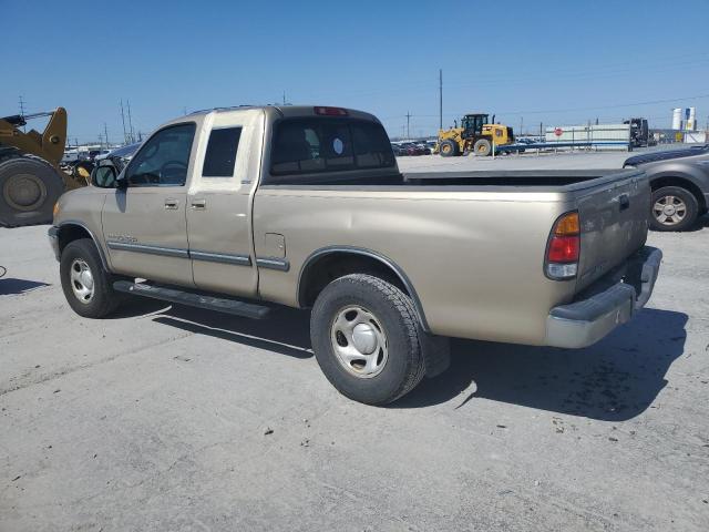 5TBRN34122S315369 - 2002 TOYOTA TUNDRA ACCESS CAB SR5 TAN photo 2
