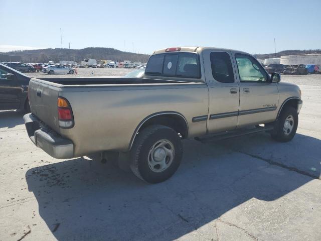 5TBRN34122S315369 - 2002 TOYOTA TUNDRA ACCESS CAB SR5 TAN photo 3