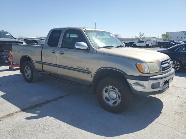 5TBRN34122S315369 - 2002 TOYOTA TUNDRA ACCESS CAB SR5 TAN photo 4