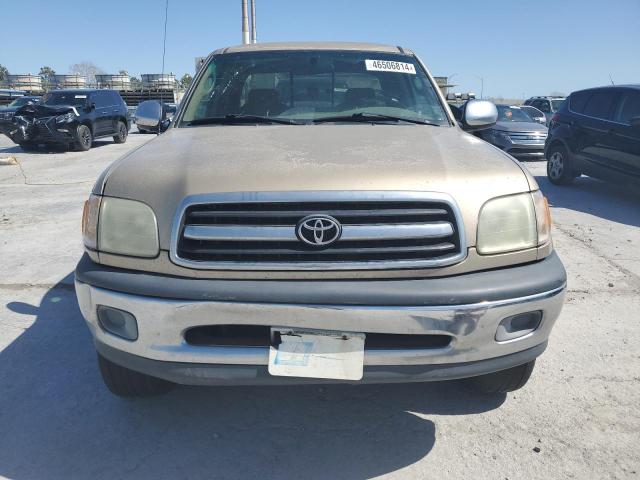 5TBRN34122S315369 - 2002 TOYOTA TUNDRA ACCESS CAB SR5 TAN photo 5