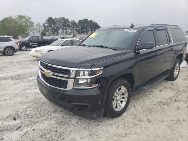 1GNSCHKC6HR217203 - 2017 CHEVROLET SUBURBAN C1500 LT BLACK photo 1