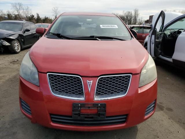 5Y2SP67039Z452157 - 2009 PONTIAC VIBE RED photo 5