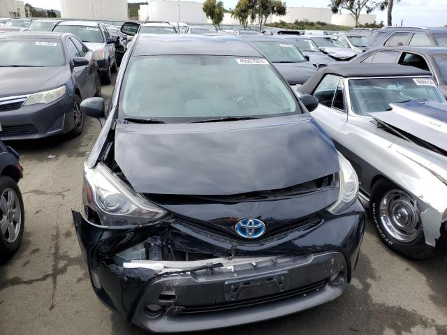 JTDZN3EU5FJ033455 - 2015 TOYOTA PRIUS V BLACK photo 5