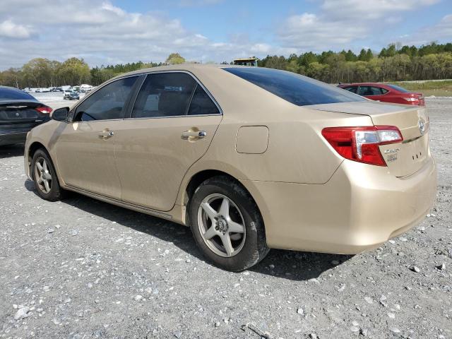 4T1BF1FK4CU024462 - 2012 TOYOTA CAMRY BASE GOLD photo 2