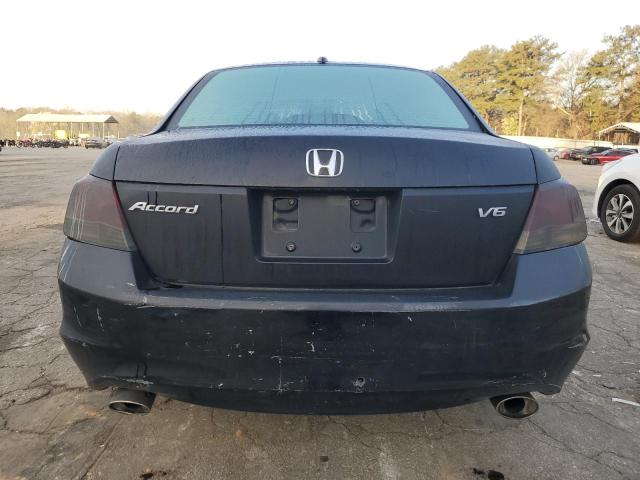 5KBCP368X9B501825 - 2009 HONDA ACCORD EXL BLACK photo 6