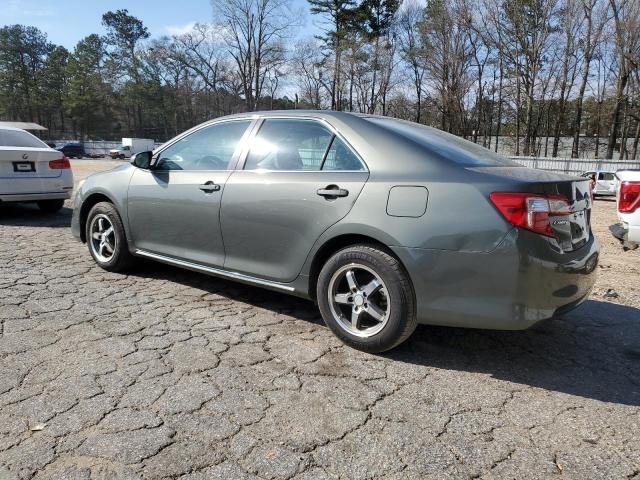 4T1BF1FK6CU507337 - 2012 TOYOTA CAMRY BASE GRAY photo 2