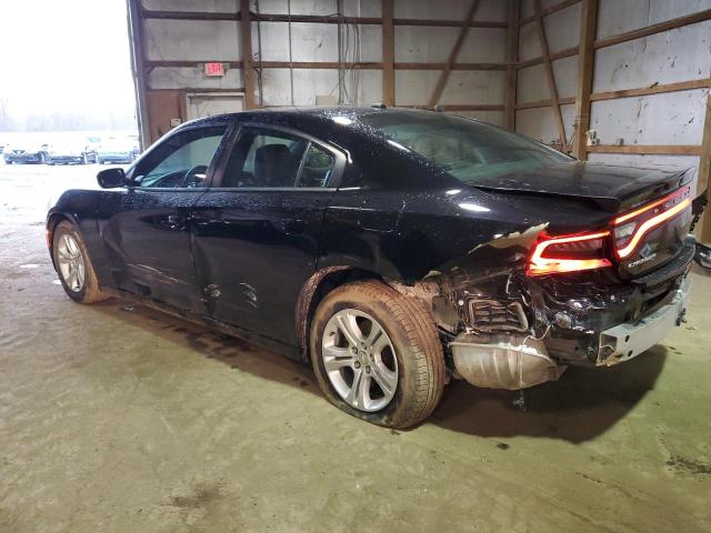 2C3CDXBG8MH624865 - 2021 DODGE CHARGER SXT BLACK photo 2