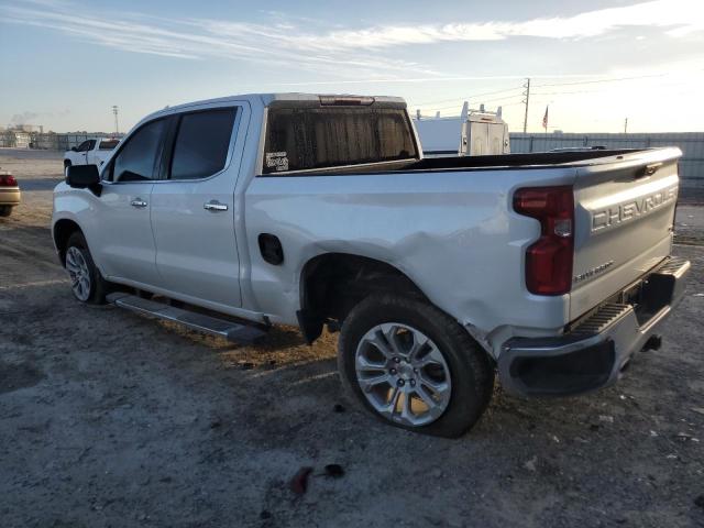 3GCUDGET2NG662988 - 2022 CHEVROLET SILVERADO K1500 LTZ WHITE photo 2