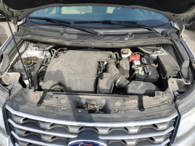 1FM5K8B86GGB50936 - 2016 FORD EXPLORER SILVER photo 11