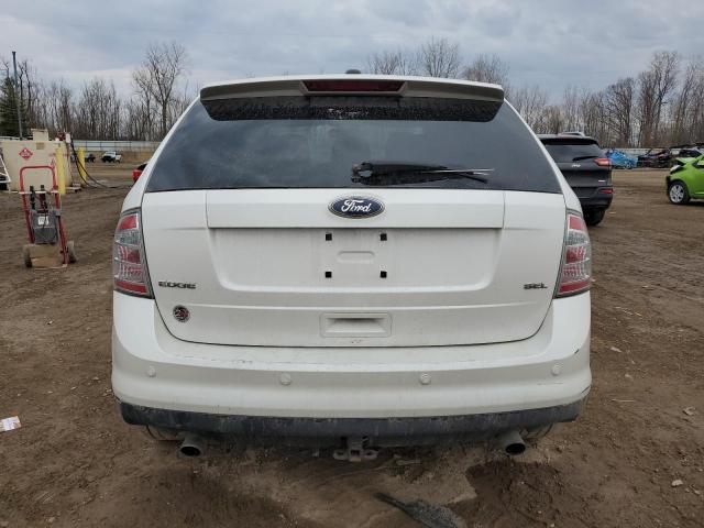 2FMDK3JC2ABB57899 - 2010 FORD EDGE SEL WHITE photo 6