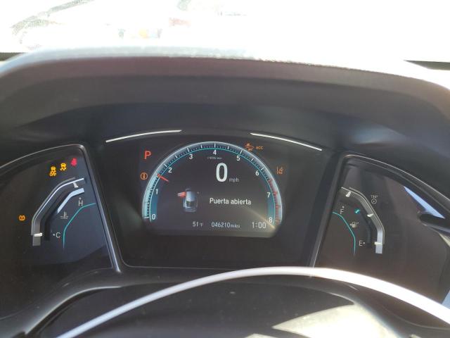 SHHFK7H80LU408526 - 2020 HONDA CIVIC EXL GRAY photo 9