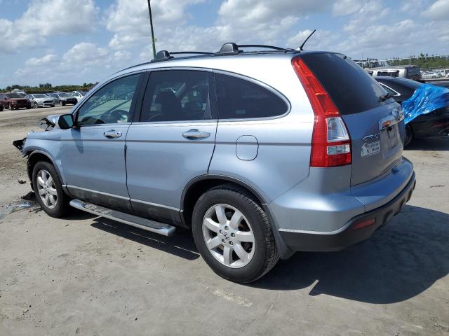 5J6RE38599L033210 - 2009 HONDA CR-V EX SILVER photo 2