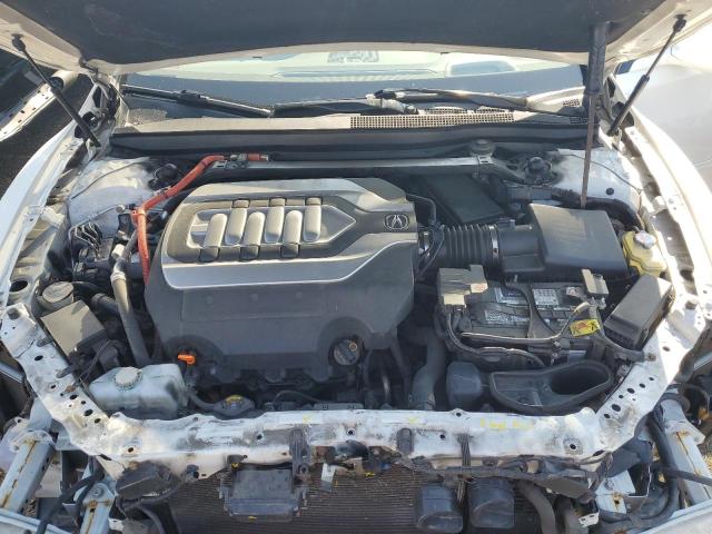 JH4KC2F92EC800014 - 2014 ACURA RLX SPORT HYBRID ADVANCE WHITE photo 11