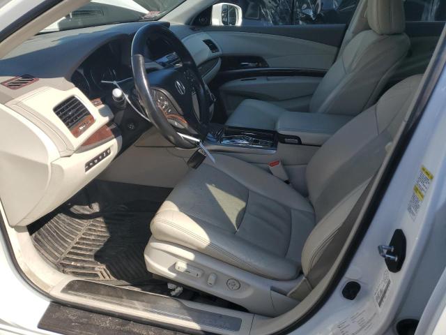 JH4KC2F92EC800014 - 2014 ACURA RLX SPORT HYBRID ADVANCE WHITE photo 7