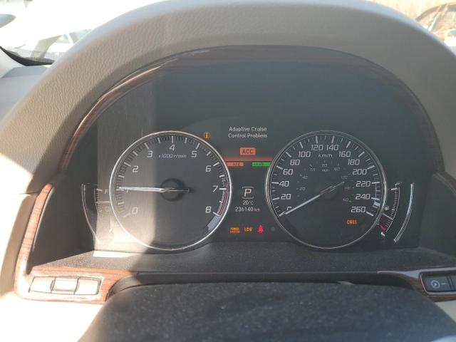 JH4KC2F92EC800014 - 2014 ACURA RLX SPORT HYBRID ADVANCE WHITE photo 9