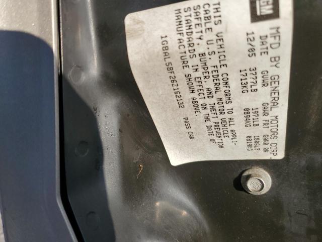 1G8AL58F26Z162132 - 2006 SATURN ION LEVEL 3 TAN photo 12