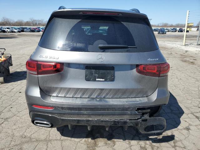 W1N4M4HB4NW255492 - 2022 MERCEDES-BENZ GLB 250 4MATIC GRAY photo 6