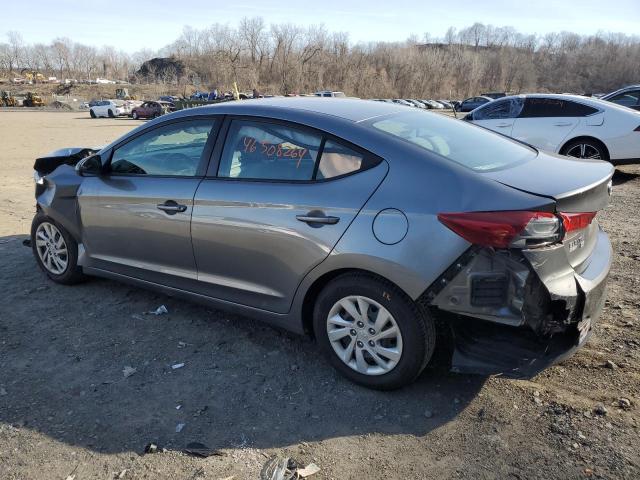 5NPD74LFXJH253013 - 2018 HYUNDAI ELANTRA SE GRAY photo 2