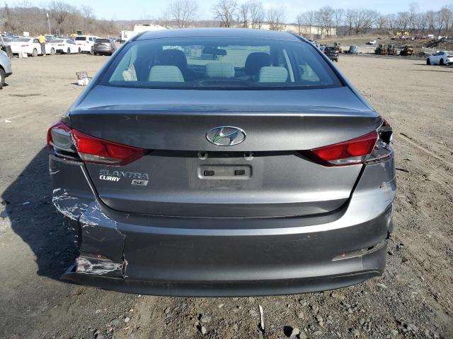 5NPD74LFXJH253013 - 2018 HYUNDAI ELANTRA SE GRAY photo 6