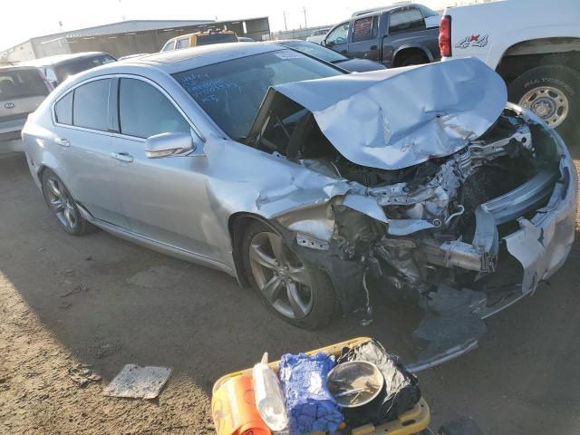 19UUA9F54CA009533 - 2012 ACURA TL SILVER photo 4