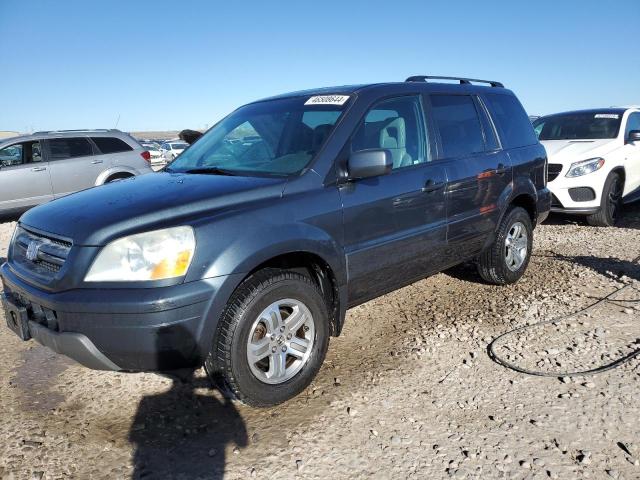 5FNYF18655B028210 - 2005 HONDA PILOT EXL CHARCOAL photo 1