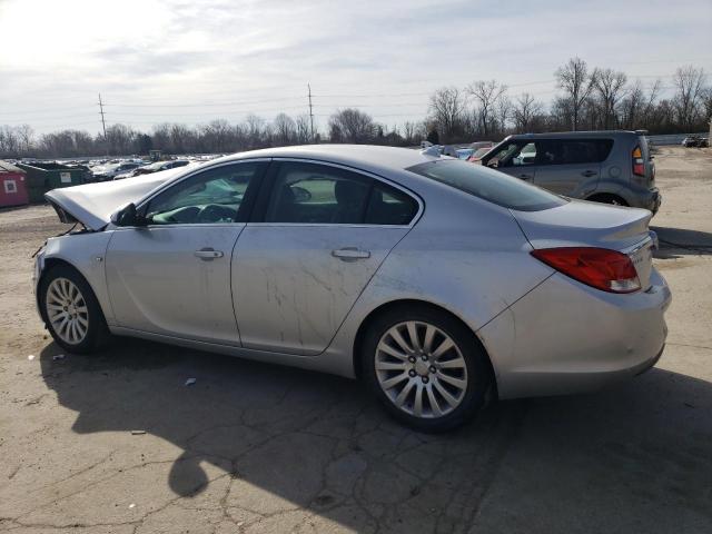 W04GP5EC5B1025073 - 2011 BUICK REGAL CXL SILVER photo 2