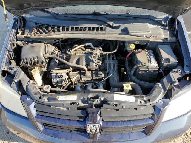 1D8HN44H58B169444 - 2008 DODGE GRAND CARA SE BLUE photo 12