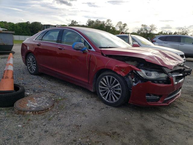 3LN6L5LU4HR627918 - 2017 LINCOLN MKZ HYBRID SELECT BURGUNDY photo 4