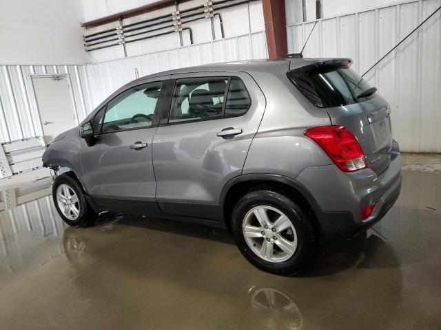 3GNCJNSB0LL220825 - 2020 CHEVROLET TRAX LS GRAY photo 2