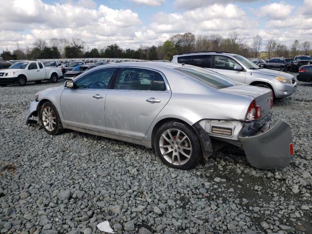 1G1ZE5EU4BF274389 - 2011 CHEVROLET MALIBU LTZ 银色 照片 2