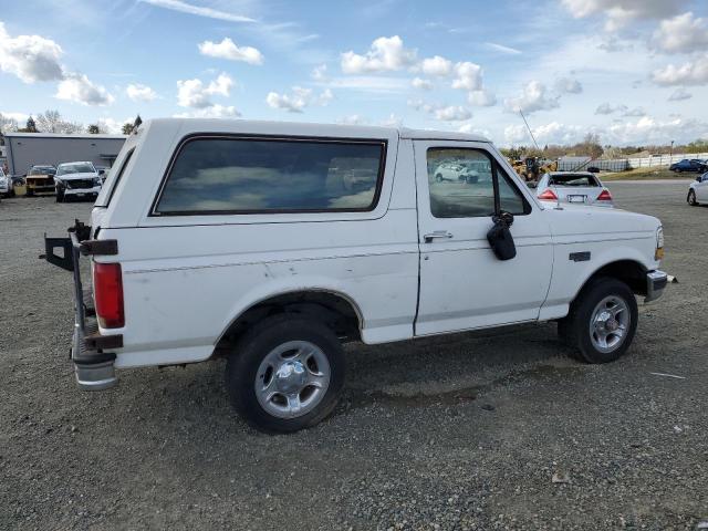 1FMEU15N3RLA83645 - 1994 FORD BRONCO U100 WHITE photo 3