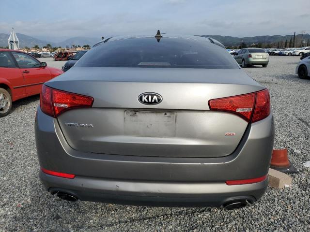 5XXGM4A74DG136450 - 2013 KIA OPTIMA LX GRAY photo 6