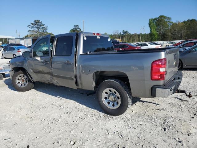 2GCEC13C971557058 - 2007 CHEVROLET SILVERADO C1500 CREW CAB GRAY photo 2