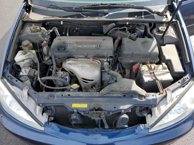 4T1BE30K52U558608 - 2002 TOYOTA CAMRY LE BLUE photo 11