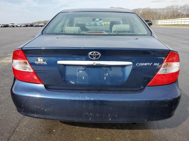 4T1BE30K52U558608 - 2002 TOYOTA CAMRY LE BLUE photo 6
