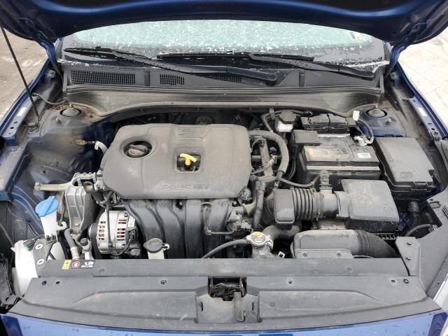 3KPF24AD8ME356917 - 2021 KIA FORTE FE BLUE photo 11