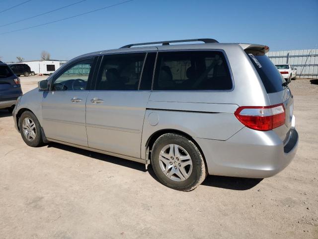 5FNRL38787B435362 - 2007 HONDA ODYSSEY EXL SILVER photo 2