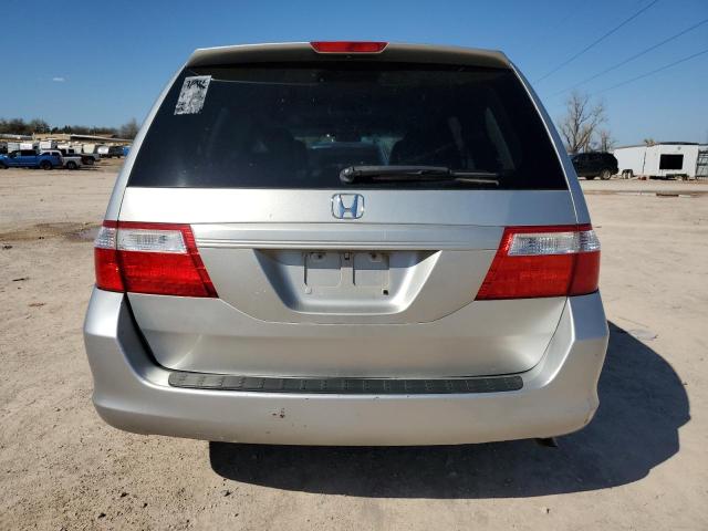 5FNRL38787B435362 - 2007 HONDA ODYSSEY EXL SILVER photo 6