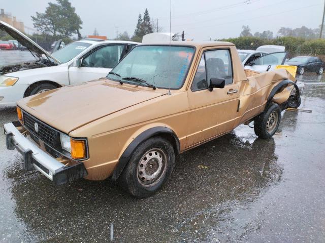 1V1KG0176CV039704 - 1982 VOLKSWAGEN RABBIT TRUCK GOLD photo 1