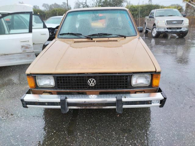 1V1KG0176CV039704 - 1982 VOLKSWAGEN RABBIT TRUCK GOLD photo 5