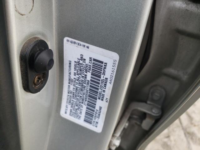 2T1KR32E53C117656 - 2003 TOYOTA COROLLA MA XR SILVER photo 12