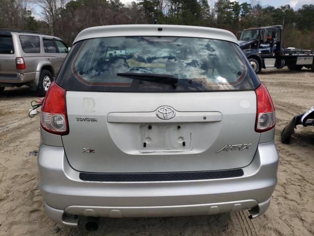 2T1KR32E53C117656 - 2003 TOYOTA COROLLA MA XR SILVER photo 6