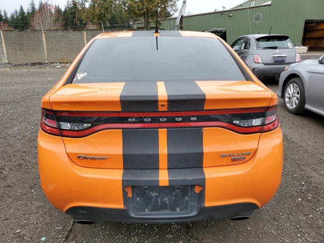 1C3CDFBH4DD257110 - 2013 DODGE DART SXT ORANGE photo 6