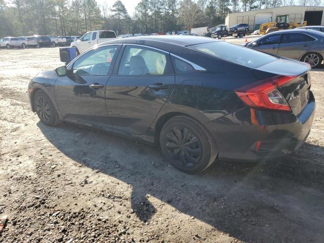 19XFC2F58HE047781 - 2017 HONDA CIVIC LX BLACK photo 2