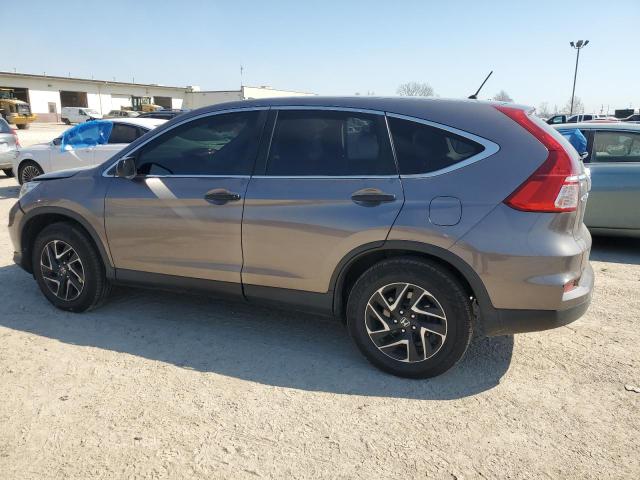 5J6RM4H4XGL079089 - 2016 HONDA CR-V SE GRAY photo 2