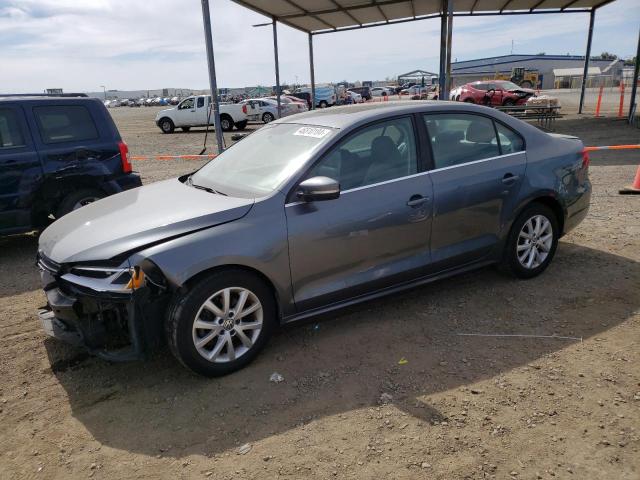 3VWD17AJ9EM361825 - 2014 VOLKSWAGEN JETTA SE GRAY photo 1